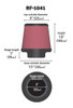 K&N Engineering (Air Filters - Universal Fit) KN Universal Air Filter - Part# RF-1041