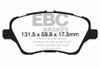 EBC Brakes DP32149C Redstuff Ceramic Low Dust Brake Pads Fits 14-19 Fiesta