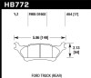 Hawk Performance HB772Y.654 LTS Disc Brake Pad Fits 12-16 F-150