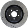 StopTech 127.63072L Sport Cross-Drilled And Slotted Disc Brake Rotor