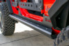 DV8 Offroad SRSOTB-13 Rock Slider w/Rock Skins Fits Wrangler (JK) Wrangler (JL)