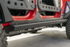 DV8 Offroad SRSOTB-13 Rock Slider w/Rock Skins Fits Wrangler (JK) Wrangler (JL)