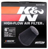 K&N Engineering (Air Filters - Universal Fit) KN Universal Air Filter - Part# RU-3101HBK
