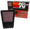 K&N Replacement Air Filter for 2014 Kawasaki BX250 Ninja  (KA-2414)