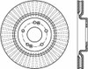 StopTech 126.50028SR Sport Slotted Disc Brake Rotor