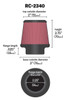 K&N RC-2340 Universal Air Filter