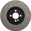 StopTech 127.34101L Sport Cross-Drilled And Slotted Disc Brake Rotor Fits Cooper