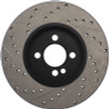 StopTech 127.34101L Sport Cross-Drilled And Slotted Disc Brake Rotor Fits Cooper