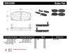 StopTech 309.04350 StopTech Sport Brake Pads Fits 86-92 Celica Supra