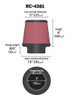K&N RC-4381 Universal Air Filter