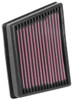 K&N Engineering (Air Filters - Drop In) KN Drop in Air Filters - Part# 33-3117