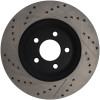 StopTech 127.61086R Sport Cross-Drilled And Slotted Disc Brake Rotor