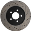StopTech 127.61086R Sport Cross-Drilled And Slotted Disc Brake Rotor