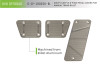 DV8 Offroad D-JP-180026-BL Pedal Covers Fits 07-13 Wrangler (JK)