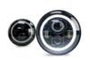 DV8 Offroad HL7JK-02 LED Projector Headlight Set
