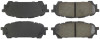 StopTech 308.10040 StopTech Street Brake Pads Fits 03-07 9-2X Impreza