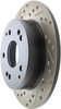 StopTech 127.40042R Sport Cross-Drilled And Slotted Disc Brake Rotor