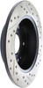 StopTech 127.40042R Sport Cross-Drilled And Slotted Disc Brake Rotor