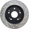 StopTech 127.40042R Sport Cross-Drilled And Slotted Disc Brake Rotor