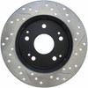 StopTech 127.40042R Sport Cross-Drilled And Slotted Disc Brake Rotor