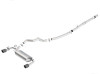 Borla 140730CFBA ATAK Cat-Back Exhaust System Fits 16-18 Focus