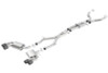 Borla 140687CF S-Type Cat-Back Exhaust System Fits 16-23 Camaro
