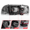 Anzo USA 111523 Crystal Headlight Set