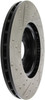StopTech 127.40062L Sport Cross-Drilled And Slotted Disc Brake Rotor Fits TL