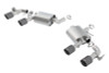 Borla 11925CF ATAK Axle-Back Exhaust System Fits 16-23 Camaro