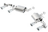 Borla 11925 ATAK Axle-Back Exhaust System Fits 16-23 Camaro