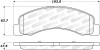 StopTech 308.07560 StopTech Street Brake Pads