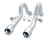 Borla 12649 Straight Pipe Cat-Back Exhaust System Fits 97-04 Corvette