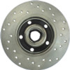 StopTech 128.33035R Sport Cross-Drilled Disc Brake Rotor