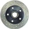 StopTech 128.33035R Sport Cross-Drilled Disc Brake Rotor