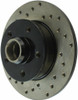StopTech 128.33035R Sport Cross-Drilled Disc Brake Rotor