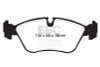 EBC Brakes DP3880C Redstuff Ceramic Low Dust Brake Pads Fits 850 C70 S70 V70