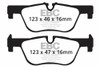 EBC Brakes UD1613 Ultimax  Brake Pads