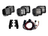 Rigid Industries 41610 D-Series LED Fog Light Kit Fits 17-20 F-150