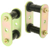 RockJock CE-9039P YJ Rear Shackles for Pro Comp Springs