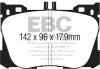 EBC Brakes UD1871 Ultimax  Brake Pads Fits C450 AMG E300 E350 GLC350e GLC43 AMG