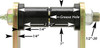 RockJock CE-9034 Leaf Spring Shackles Rear