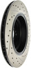StopTech 127.34054R Sport Cross-Drilled And Slotted Disc Brake Rotor Fits M3 M5