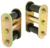 RockJock CE-9040 Leaf Spring Shackles Front
