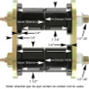 RockJock CE-9081P Leaf Spring Shackles Rear