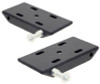 RockJock CE-9031F Heavy Duty Spring Plates w/ Sway Bar Mounts