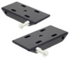 RockJock CE-9031F Heavy Duty Spring Plates w/ Sway Bar Mounts