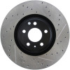 StopTech 127.33134L Sport Cross-Drilled And Slotted Disc Brake Rotor
