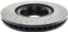 StopTech 127.33134L Sport Cross-Drilled And Slotted Disc Brake Rotor