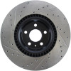StopTech 127.33134L Sport Cross-Drilled And Slotted Disc Brake Rotor