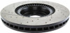 StopTech 127.33134L Sport Cross-Drilled And Slotted Disc Brake Rotor